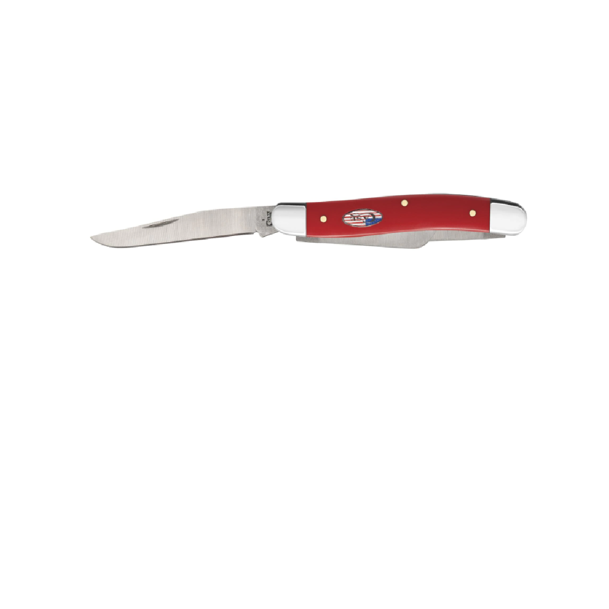 CASE KNIVES AMERICAN WORKMAN RED SYNTHETIC MEDIUM STOCKMAN