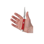 CASE KNIVES AMERICAN WORKMAN RED SYNTHETIC SLIMLINE TRAPPER