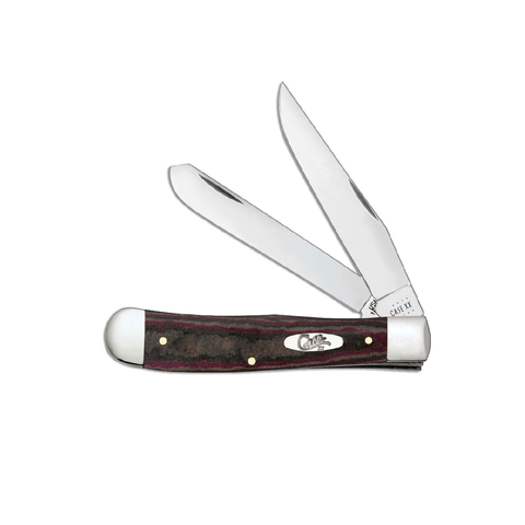 CASE KNIVES RUSTIC RED RICHLITE SMOOTH TRAPPER