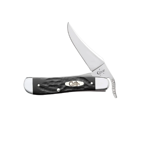 CASE KNIVES ROUGH BLACK JIGGED SYNTHETIC RUSSLOCK