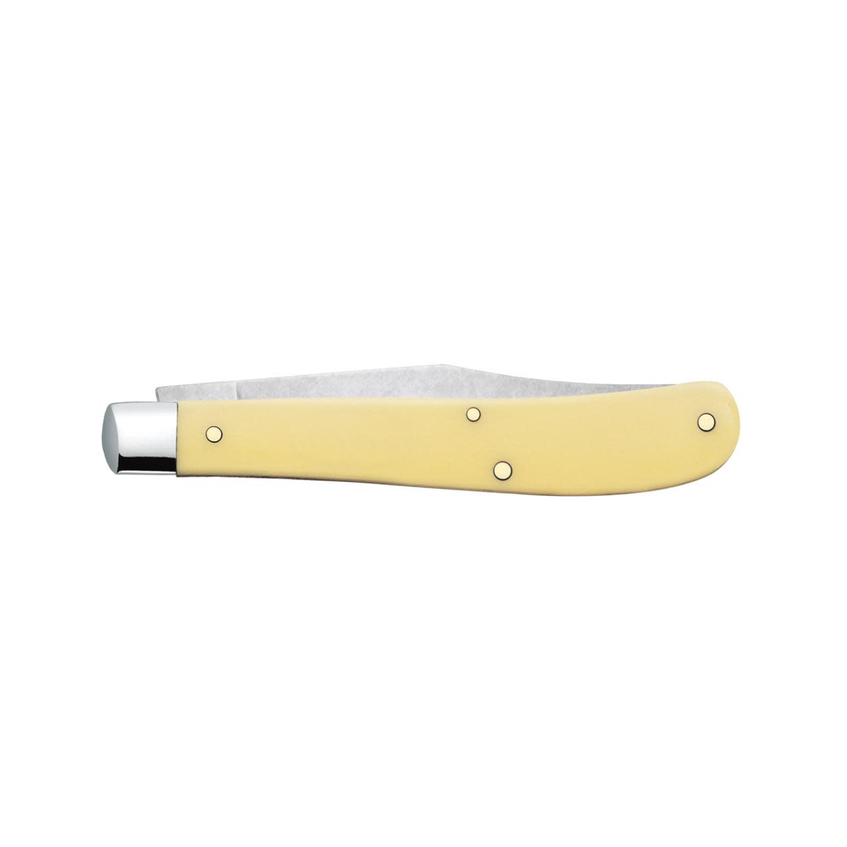 CASE KNIVES YELLOW SYNTHETIC SLIMLINE TRAPPER
