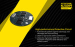 NITECORE 21700 MICRO USB RECHARGEABLE (NL2150HPR)