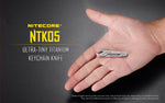NITECORE TITANIUM KEYCHAIN KNIFE (NTK05)