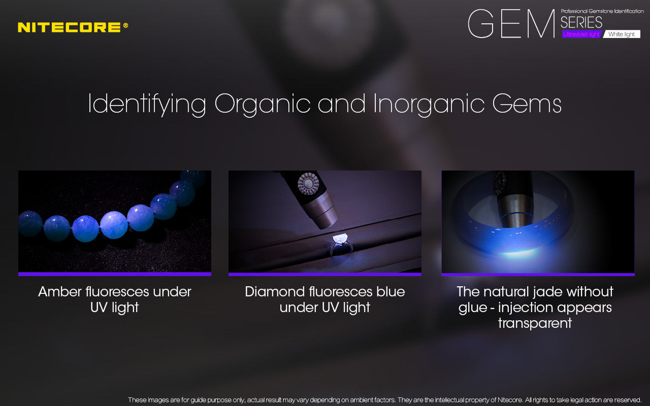 NITECORE UV LED FLASHLIGHT (GEM10UV)