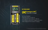 NITECORE INTELLIGENT USB DUAL-SLOT CHARGER (UM2)