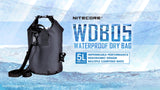 NITECORE WATERPROOF DRY BAG 5 LITER (WDB05)