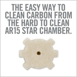 REAL AVID AR15 STAR CHAMBER CLEANING PADS
