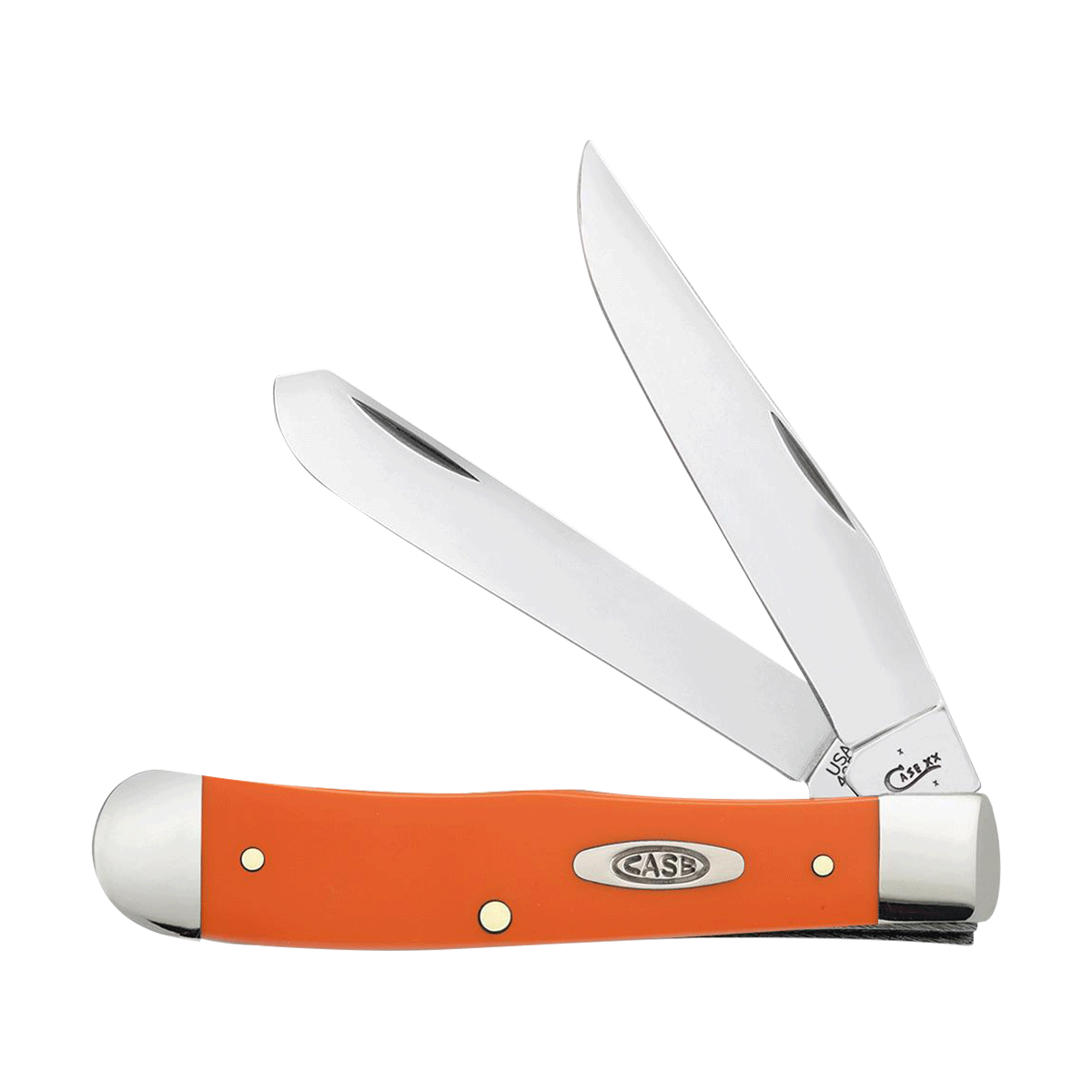 CASE KNIVES ORANGE SYNTHETIC TRAPPER